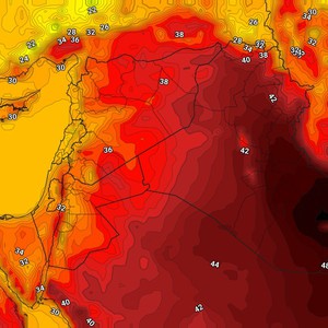 العراق | استمرار للأجواء المرهقة رغم الانخفاض الطفيف على درجات الحرارة الخميس  