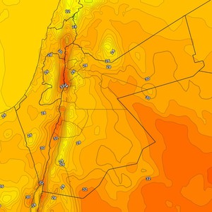 Jordan | A slight rise in temperatures to become around average on Wednesday