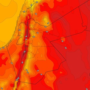 الأردن | انخفاض على درجات الحرارة الخميس وطقس صيفي إعتيادي مع ظهور كميات من السُحب 