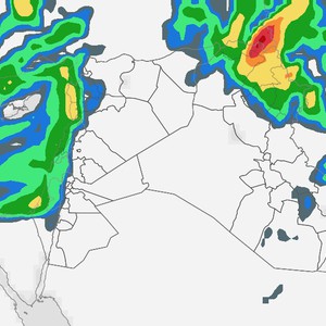 العراق - نهاية الأسبوع | استمرار تأثير حالة من عدم الاستقرار الجوي وامطار غزيرة تتركز في المناطق الشمالية مع انخفاض طفيف على درجات الحرارة  