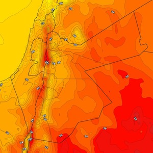 الأردن | طقس حار نسبياً في غالبية المناطق ودرجات الحرارة اعلى من مُعدلاتها الأحد    