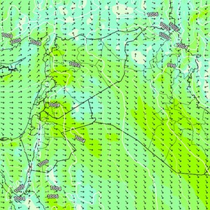 العراق | درجات الحرارة أعلى من مُعدلاتها الثلاثاء واستمرار مُتوقع للأجواء المُغبرة