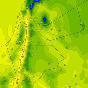 الاردن | درجات حرارة حول مُعدلاتها وبرودة لافته في الأجواء ليلاً الخميس