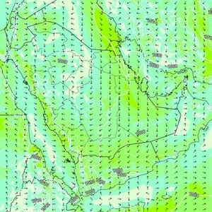 اليمن | رياح شمالية شرقية مُعتدلة إلى نشطة السرعة مُثيرة للأتربة والغُبار الإثنين    