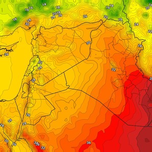 العراق | انخفاض ملموس على درجات الحرارة الإثنين مع بقائها أعلى من مُعدلاتها بقليل      