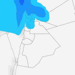 الأردن-تراجع المنخفض وضعف فرص الأمطار وعودة تجددها بعد ظهر السبت