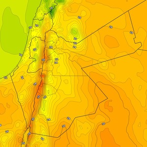 الأردن | اجواء لطيفة ومُنعشة بالتزامن مع انتهاء شهر رمضان المُبارك