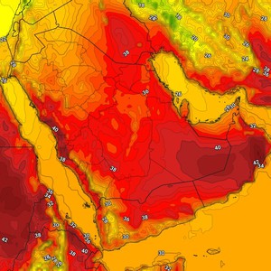 الكويت | ارتفاع آخر على درجات الحرارة الثلاثاء مع هبوب الرياح الجنوبية الشرقية     
