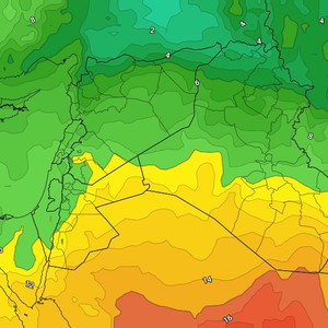 العراق | امتداد مُنخفض جوي وفُرص لزخات من الأمطار تتركز شمالاً