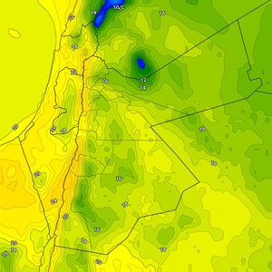Jordan: Weather forecast and temperatures for the first days of winter, God willing.