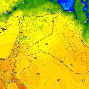 الكويت | رياح شمالية غربية دافئة تعمل على ارتفاع درجات الحرارة الإثنين 