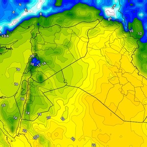العراق | المزيد من الارتفاع على درجات الحرارة خاصه في وسط وجنوب الدولة الأربعاء  