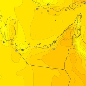 الإمارات - المركز الوطني | آخر تحديثات الحالة الجوية في الدولة للأربعة ايام القادمة