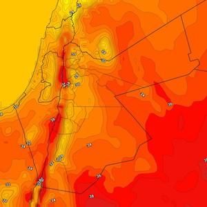 الأردن | طقس مُعتدل في الجبال مع نشاط للرياح الشمالية الغربية على بعض المناطق الأربعاء     