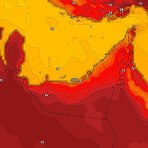 الإمارات | طقس حار ومُستقر يوم الثلاثاء  
