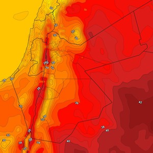 الأردن | انخفاض قليل ومؤقت على درجات الحرارة يوم الخميس