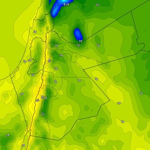 الأردن | طقس بارد مع إنتشار السُحب المتوسطة والعالية يوم الثلاثاء 