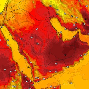 الكويت | ارتفاع على درجات الحرارة الأربعاء لتلامس نهاية الثلاثينيات مئوية  