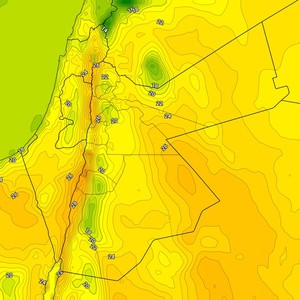 الأردن | طقس لطيف ومُشمس الجمعة يسبق تأثر المملكة بمُقدمة مُنخفض جوي السبت
