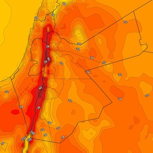 الثلاثاء | ارتفاع على درجات الحرارة مع بدء التأثر بامتداد منخفض البحر الأحمر 