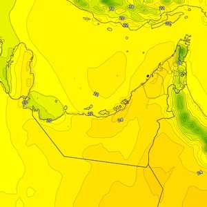 الإمارات - المركز الوطني | طقس صحو إلى غائم جزئيا وتميل درجات الحرارة للارتفاع