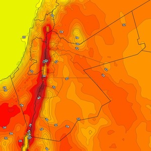 الخميس | كتلة هوائية حارة نسبياً تؤثر على المملكة وارتفاع كبير على درجات الحرارة