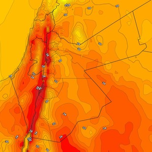 الأردن | المزيد من الارتفاع على درجات الحرارة والطقس يصبح حاراً نسبياً الأحد    