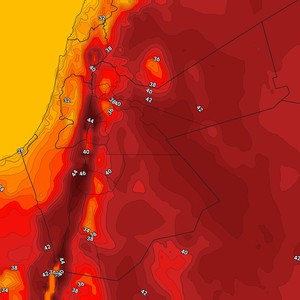 الأحد | إنخفاض على درجات الحرارة مع بقاء الأجواء حارة