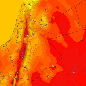 الأردن | انخفاض قليل على درجات الحرارة ونشاط للرياح الشمالية الغربية مع ثاني أيام العيد 