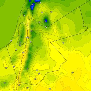 الأردن | ابتعاد المنخفض الخماسيني الاثنين مع انخفاض على درجات الحرارة