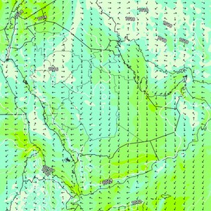 اليمن | طقس مائل للبرودة في المرتفعات الغربية الثلاثاء مع استمرار نشاط الرياح الشمالية الشرقية 