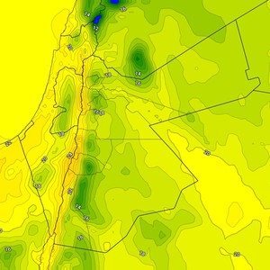 الاردن | ارتفاع طفيف على درجات الحرارة الإثنين مع بقائها اقل من مُعدلاتها