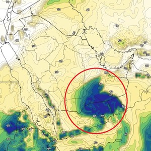 Saudi Arabia | The humidity of the tropical condition Shaheen crosses southern Saudi Arabia, and these are the weather phenomena accompanying it