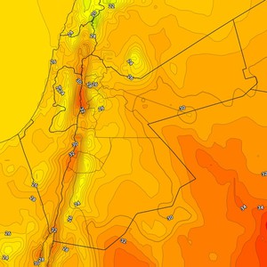 الأردن | بقاء درجات الحرارة اقل من مُعدلاتها مع طقس خريفي مُعتدل في الجبال الثلاثاء     