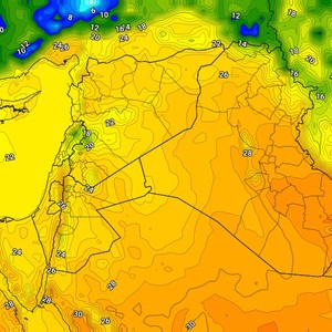 العراق | درجات حرارة أقل من مُعدلاتها وطقس مُعتدل في بعض المناطق الإثنين    