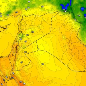 العراق | طقس مُعتدل إلى مائل للحرارة وصقيع ليلاً في الجبال الشمالية الثلاثاء