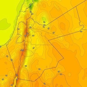 الأردن | طقس ربيعي لطيف إلى مُعتدل الأربعاء 11-5-2022