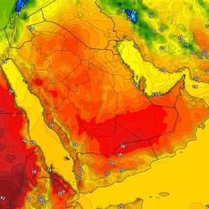 الكويت | اقترب مُنخفض خماسيني جديد الاربعاء مع ارتفاع على درجات الحرارة 