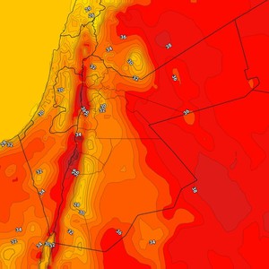 الأردن | ارتفاع على درجات الحرارة الإثنين وأجواء لطيفة إلى مُعتدلة ليلاً 