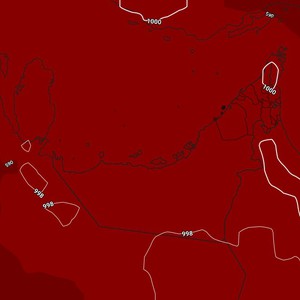 الإمارات | رياح شمالية غربية نشطة السرعة تثير الأتربة على المناطق الداخلية الاربعاء