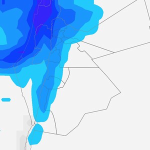 الأربعاء | بدء تأثر المملكة بكتلة هوائية باردة ورطبة وانخفاض على درجات الحرارة 