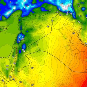العراق | انخفاض على درجات الحرارة الجمعة وزخات أمطار في بعض المناطق 