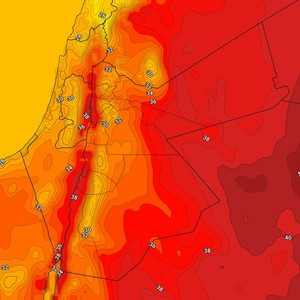 الأردن | انخفاض إضافي على درجات الحرارة لتصبح حول مُعدلاتها الإثنين 