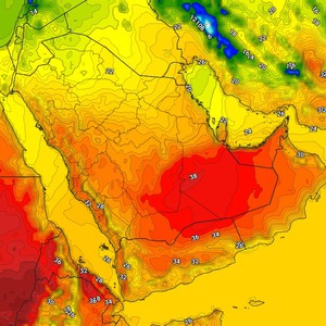 الكويت | ابتعاد المُنخفض الخماسيني الثلاثاء مع انخفاض على درجات الحرارة