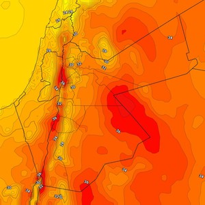 الأحد | انخفاض على درجات الحرارة مع فرصة ضعيفة لزخات مطرية محدودة في جنوب المملكة