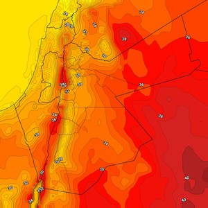 الاردن | ارتفاع طفيف على درجات الحرارة الأحد مع بقاء الاجواء مُعتدلة