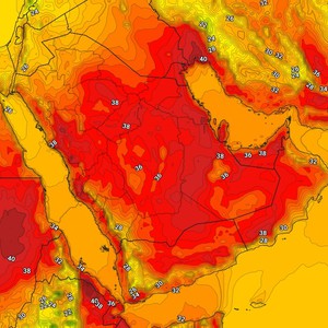 Yemen | A rise in temperatures with the intensification of the weather disturbances on Tuesday