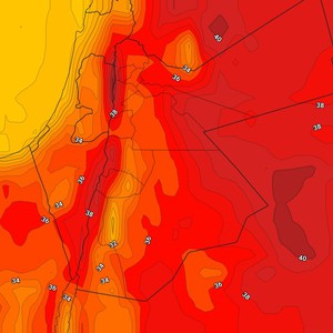 بعد الأجواء الحارة التي شهدتها المملكة نهار اليوم الجمعة كيف هي الاجواء غداً السبت ومتى ينتهي تأثير الكتلة الحارة؟