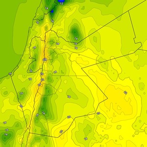 الأردن | المزيد من الارتفاع على درجات الحرارة الجمعة مع تفرق السُحب على ارتفاعات مُختلفة