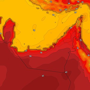 الإمارات | حالة الطقس المُتوقعة يوم الأحد 9/5/2021
